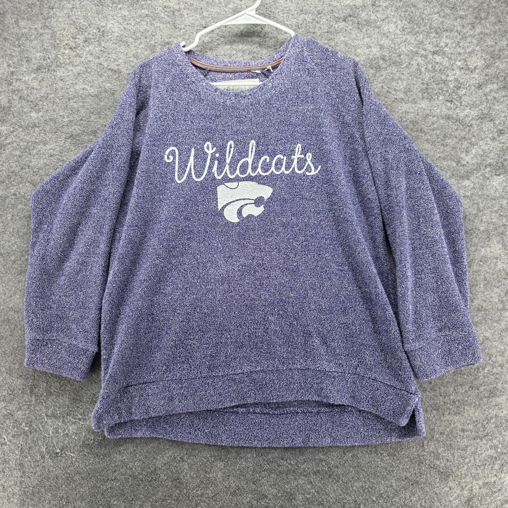 Kansas State Wildcats Sweater Womens Medium NCAA College Basketball Pressbox